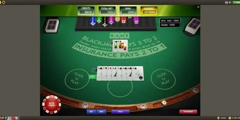 Blackjack Cách Chơi - Hướng Dẫn Chuẩn Xác Cho Người Mới 1 blackjack-cach-choi