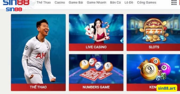 Top những trang web tài xỉu online uy tín đáng chơi 2023 3 Sin88 – trang web tài xỉu uy tín top đầu Việt Nam