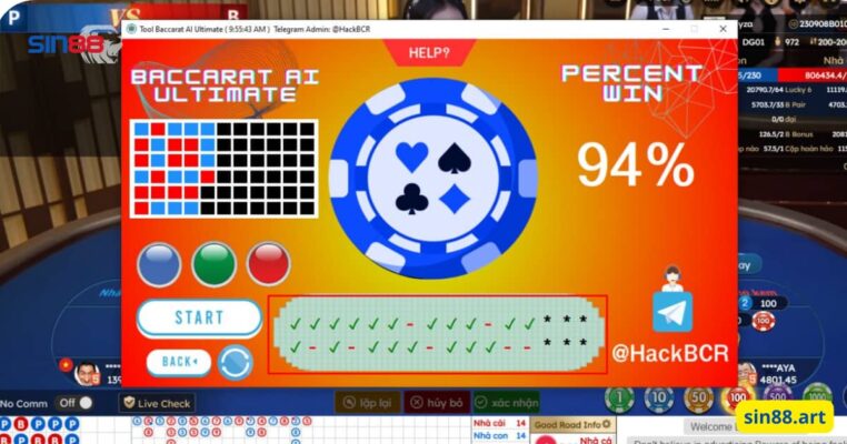 Tool Baccarat - Có nên sử dụng tool Baccarat hay không 4 Phần mềm dự đoán Baccarat có lừa đảo